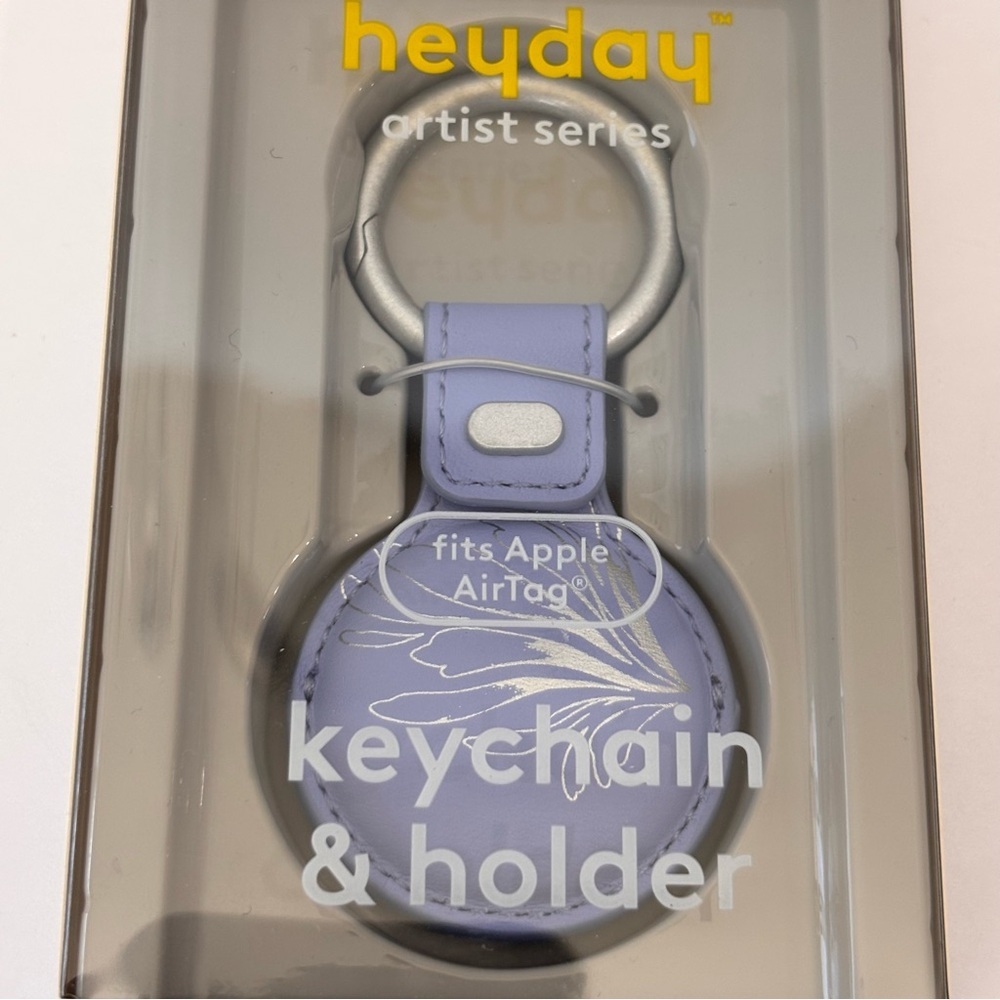 Heyday Artist Series Keychain & Holder for Apple AirTag NEW - Picture 2 of 5